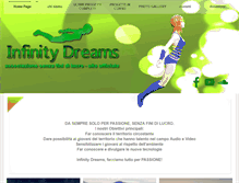 Tablet Screenshot of infinitydreams.org